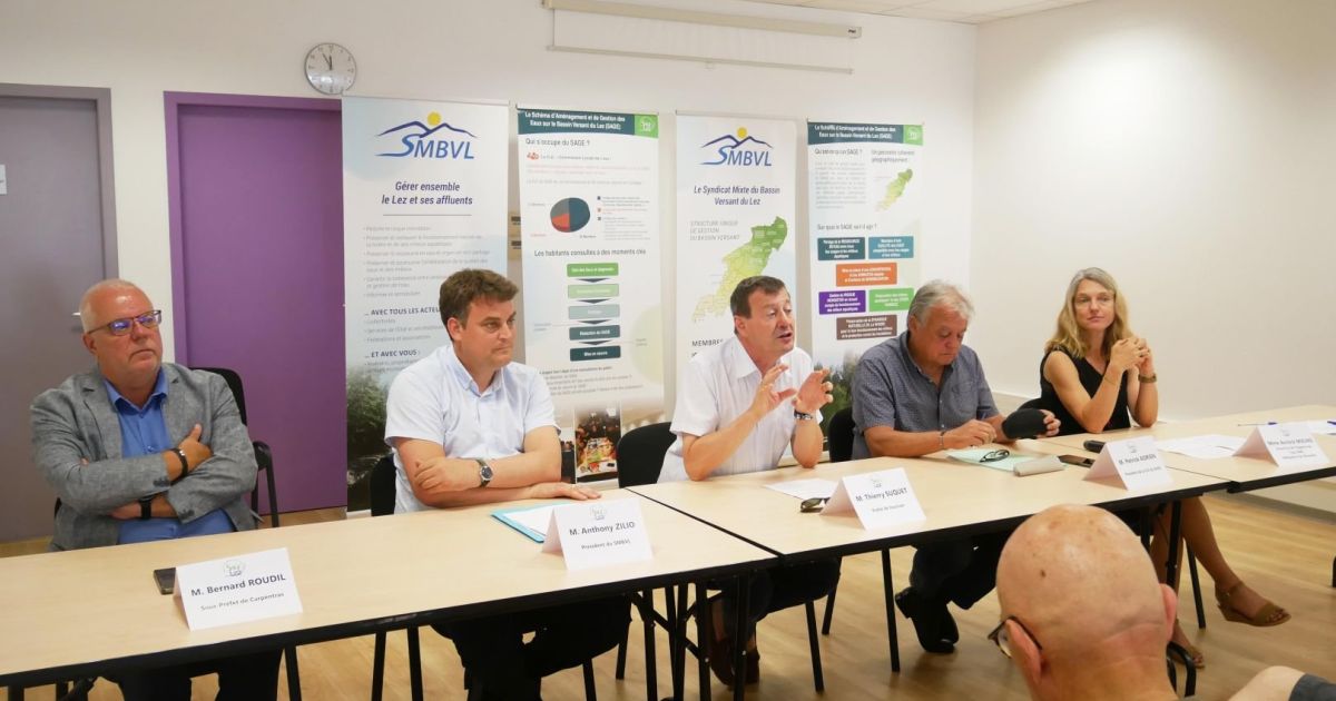 Lancement officiel SAGE du Lez :: SMBVL